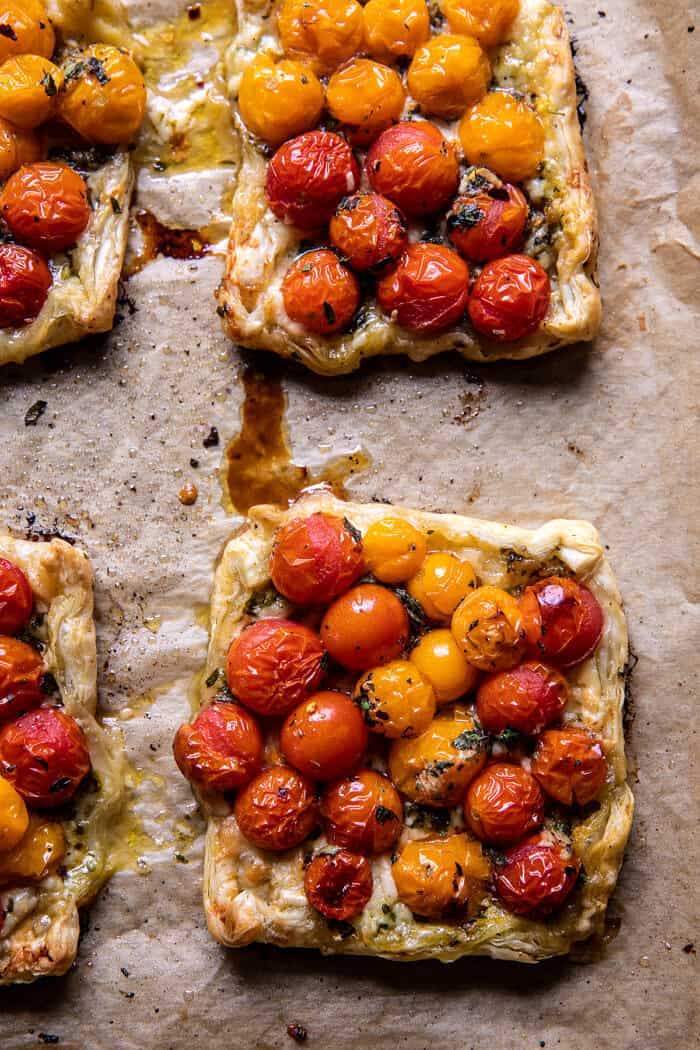 Caprese Pesto Tarts | halfbakedharvest.com