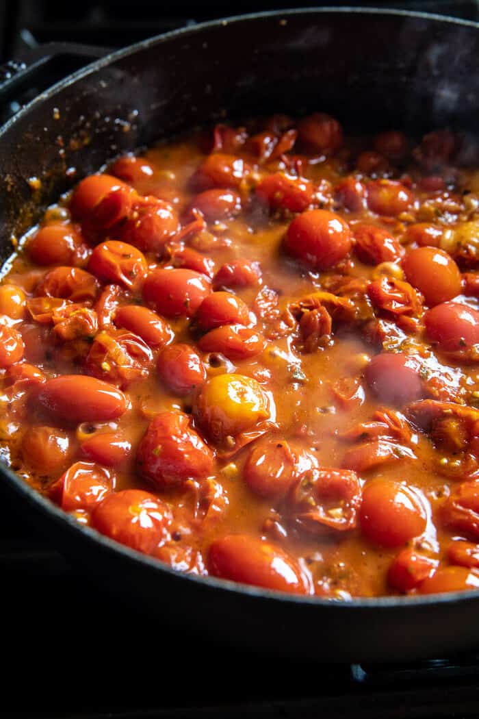 Cherry Tomato Pasta Alla Vodka | halfbakedharvest.com