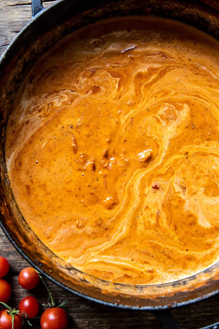 Cherry Tomato Pasta Alla Vodka | halfbakedharvest.com