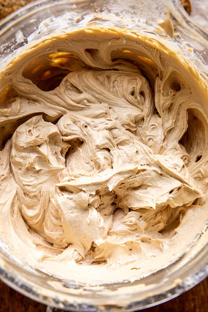 Chocolate Zucchini Banana Cake with Vanilla Coffee Frosting | halfbakedharvest.com