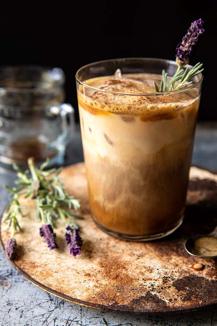 Iced Brown Sugar Latte with Shaken Espresso | halfbakedharvest.com