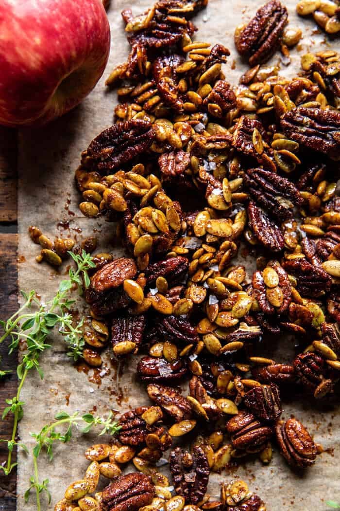 Autumn Harvest Honeycrisp Apple and Feta Salad | halfbakedharvest.com