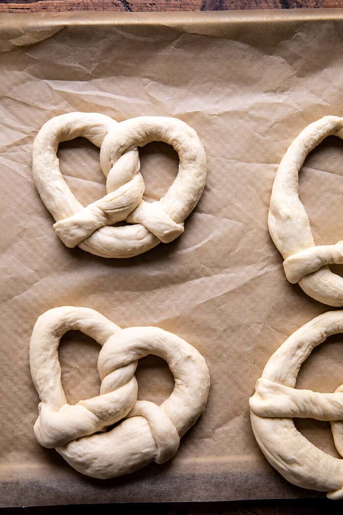 Hard Cider Pretzels with Creamy Honey Mustard | halfbakedharvest.com