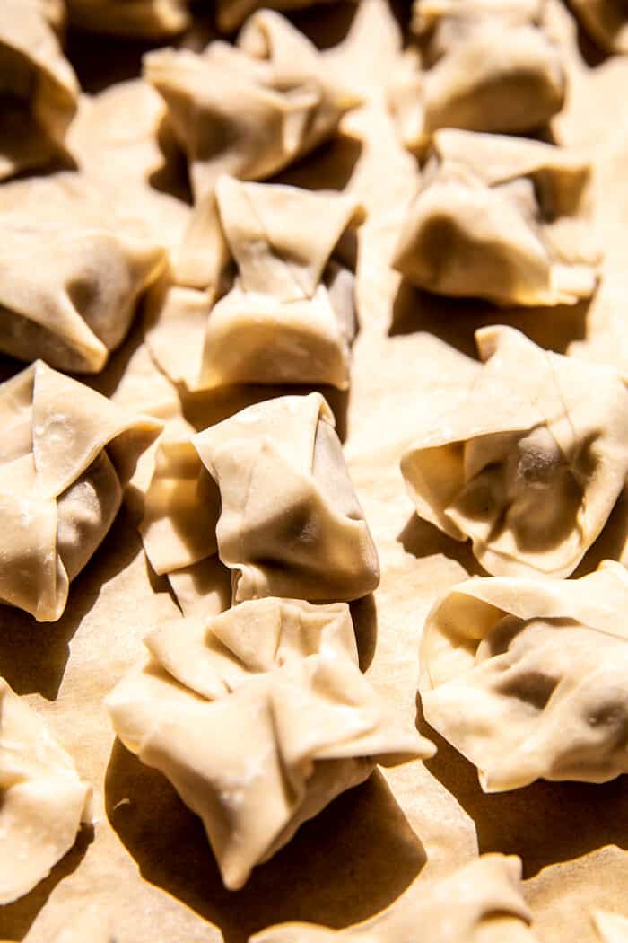 Sesame Ginger Dumplings in Chili Oil | halfbakedharvest.com