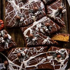 Black Widow Peanut Butter Bars | halfbakedharvest.com