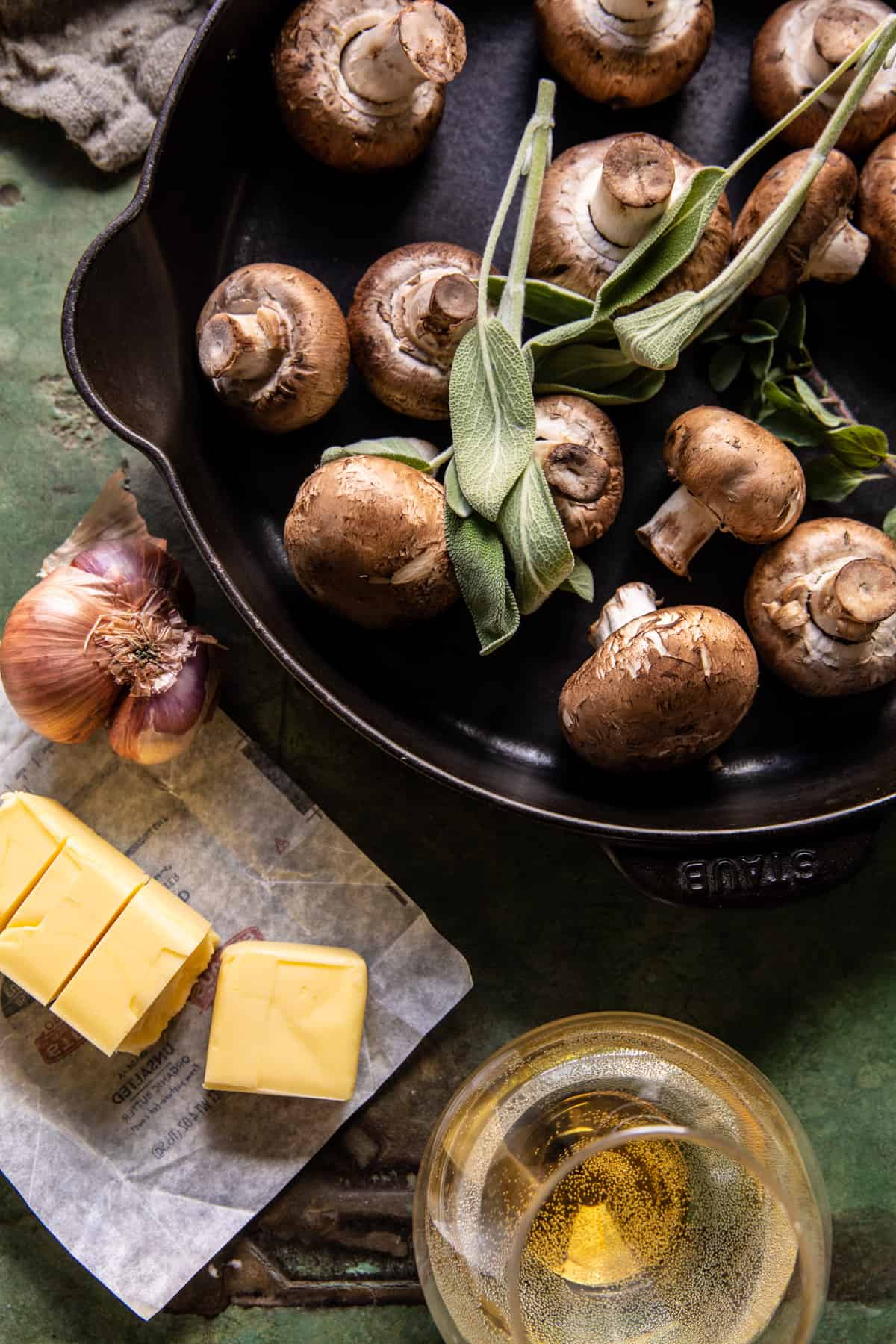 Creamed Mushroom and Brie Chicken | halfbakedharvest.com