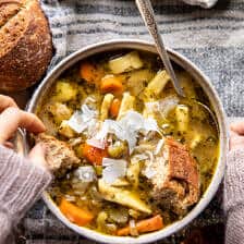 Homestyle Chicken Noodle Soup | halfbakedharvest.com