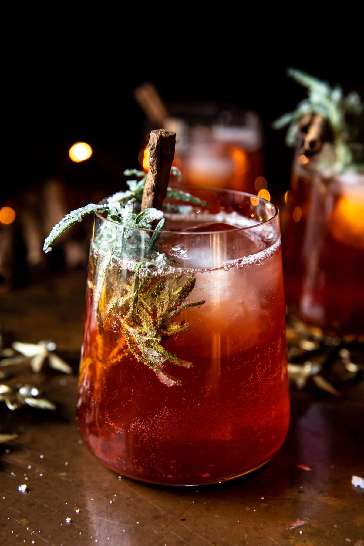 Cinnamon Bourbon Fizz | halfbakedharvest.com