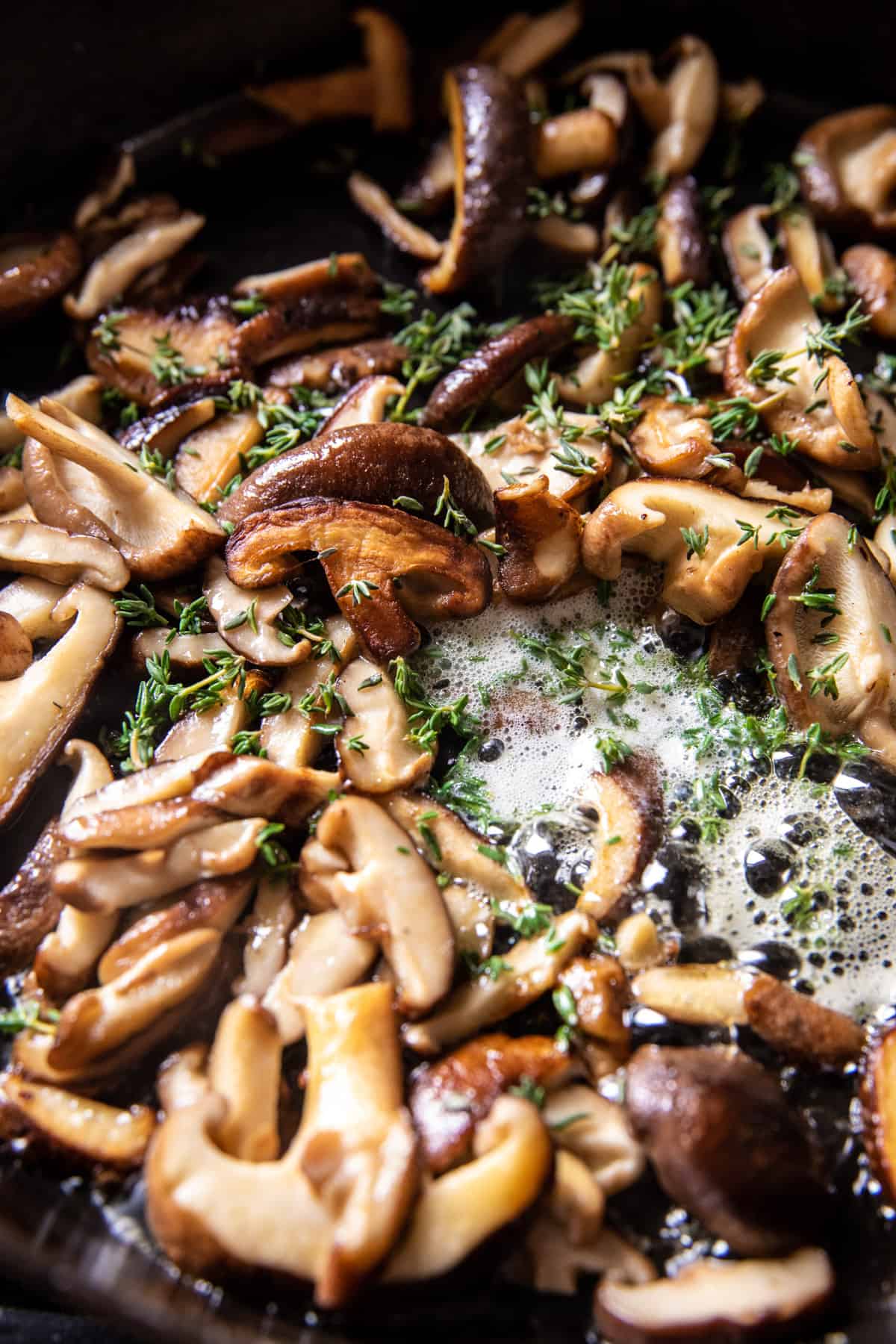 Creamy White Wine Mushroom Stuffed Shells | halfbakedharvest.com