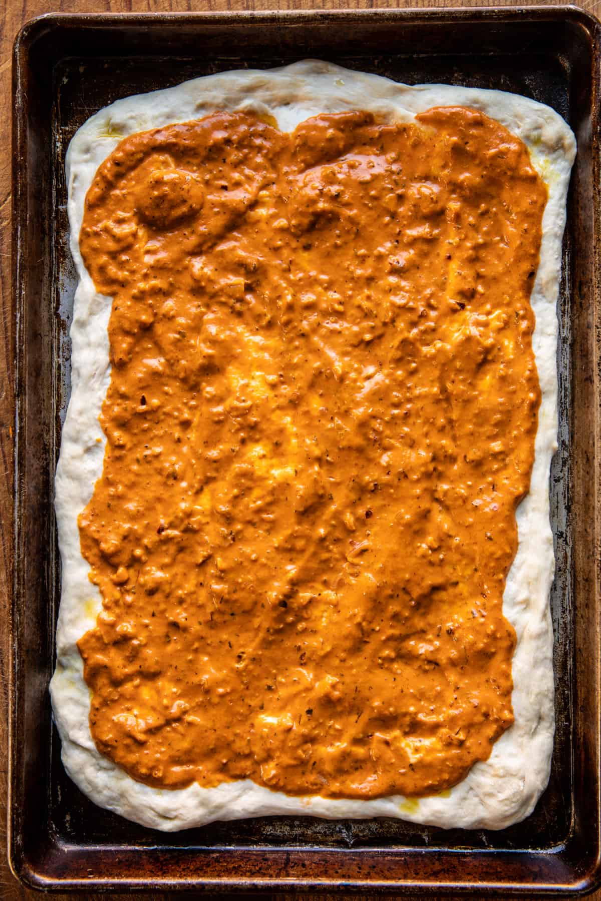 Sheet Pan Alla Vodka Pizza | halfbakedharvest.com