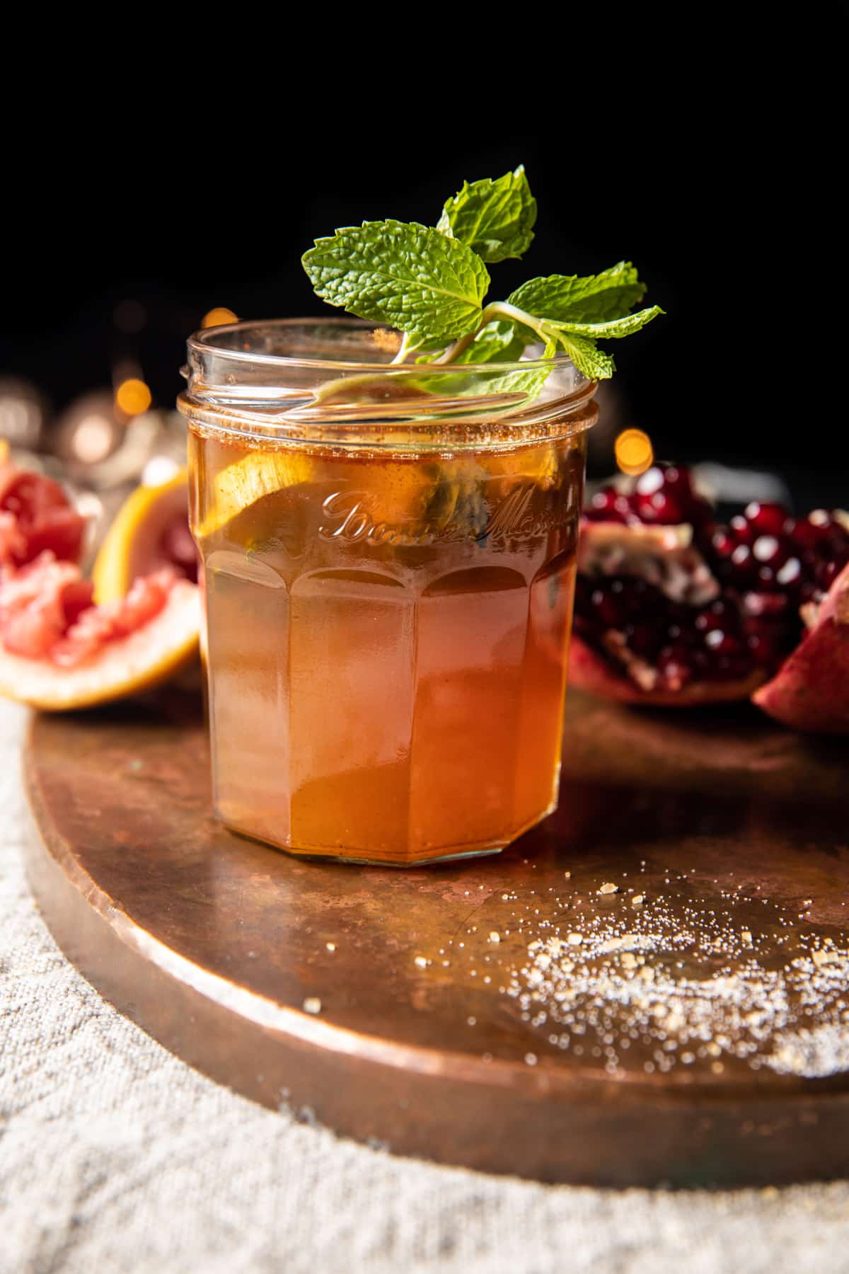 Spicy Pomegranate Ginger Paloma | halfbakedharvest.com