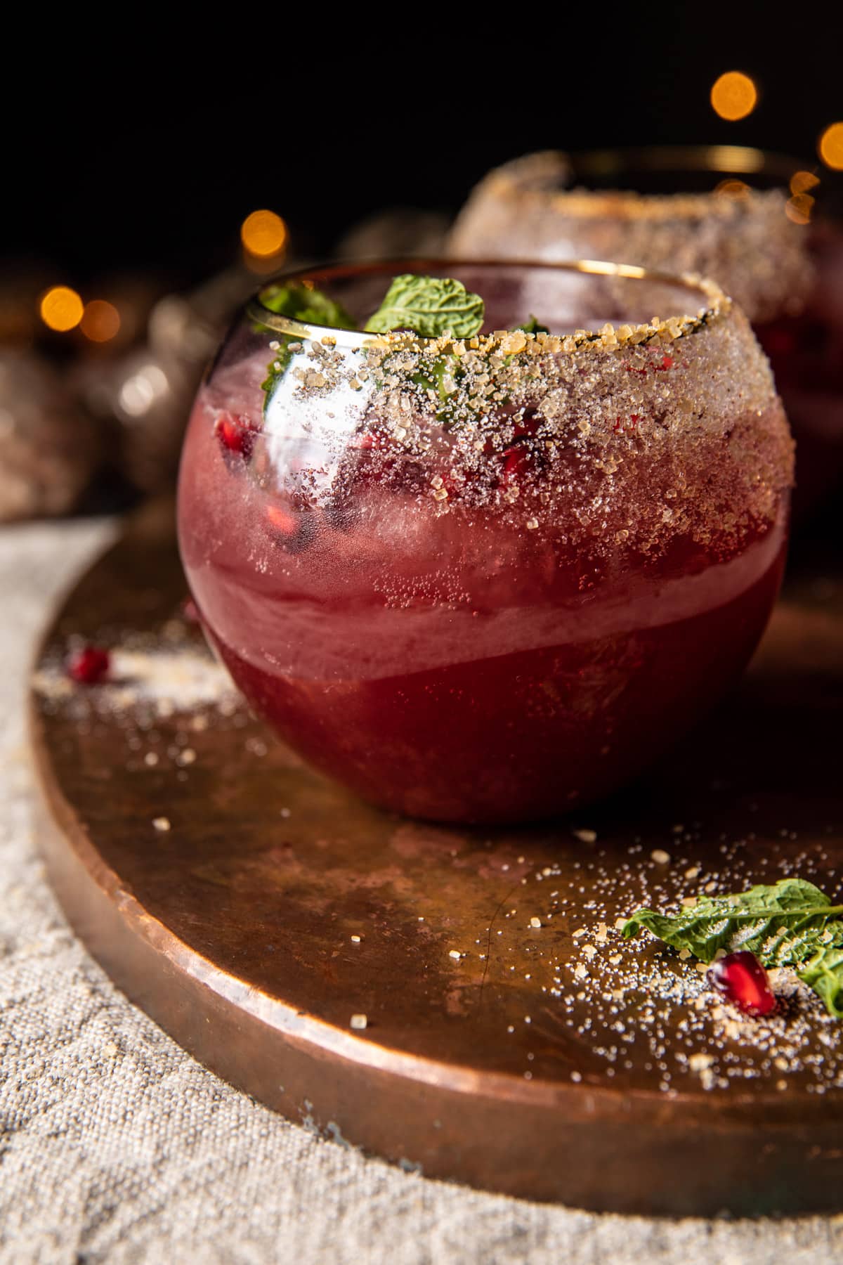 Spicy Pomegranate Ginger Paloma | halfbakedharvest.com