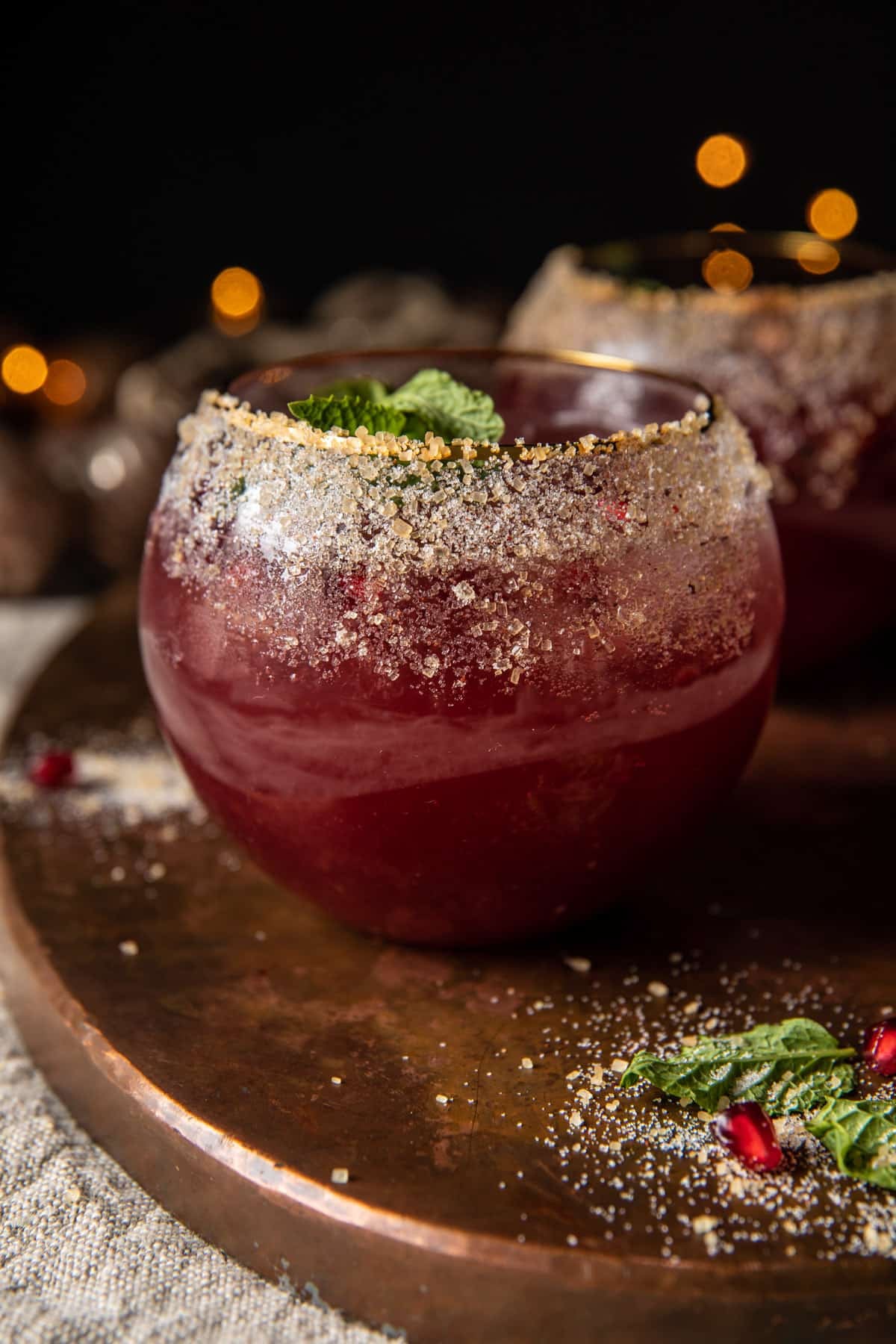 Spicy Pomegranate Ginger Paloma | halfbakedharvest.com