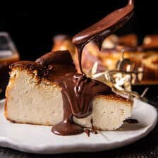 Vanilla Burnt Basque Cheesecake | halfbakedharvest.com