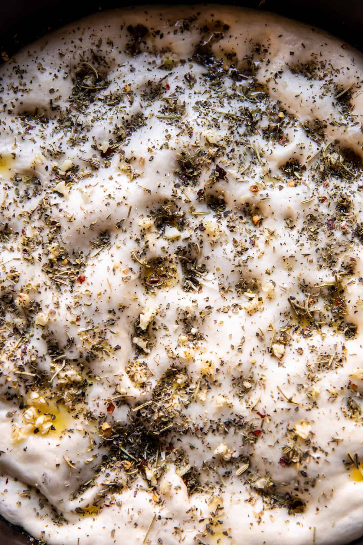 Crispy Tomato Herb Cheese Pan Pizza | halfbakedharvest.com