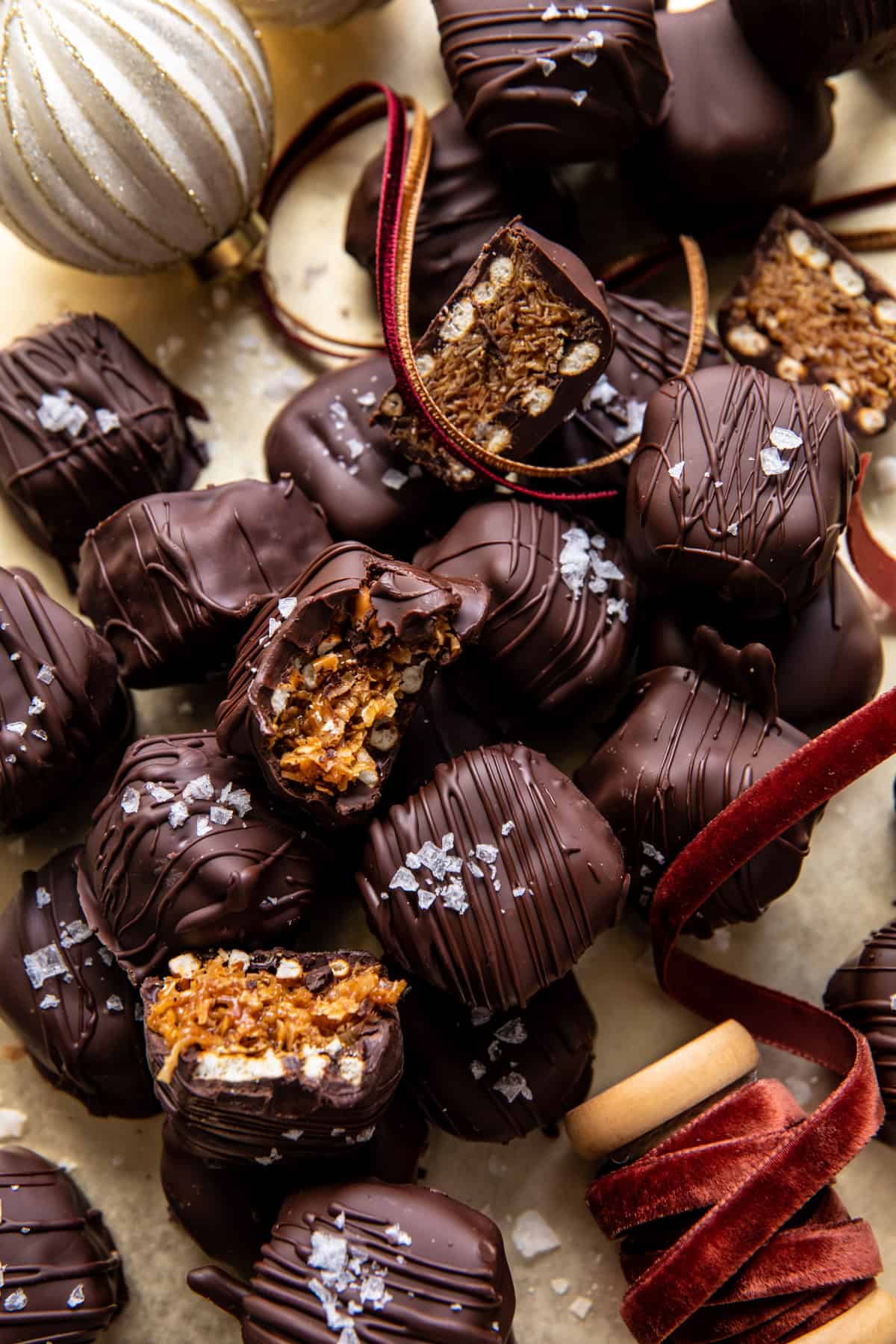 Samoas Pretzel Presents | halfbakedharvest.com