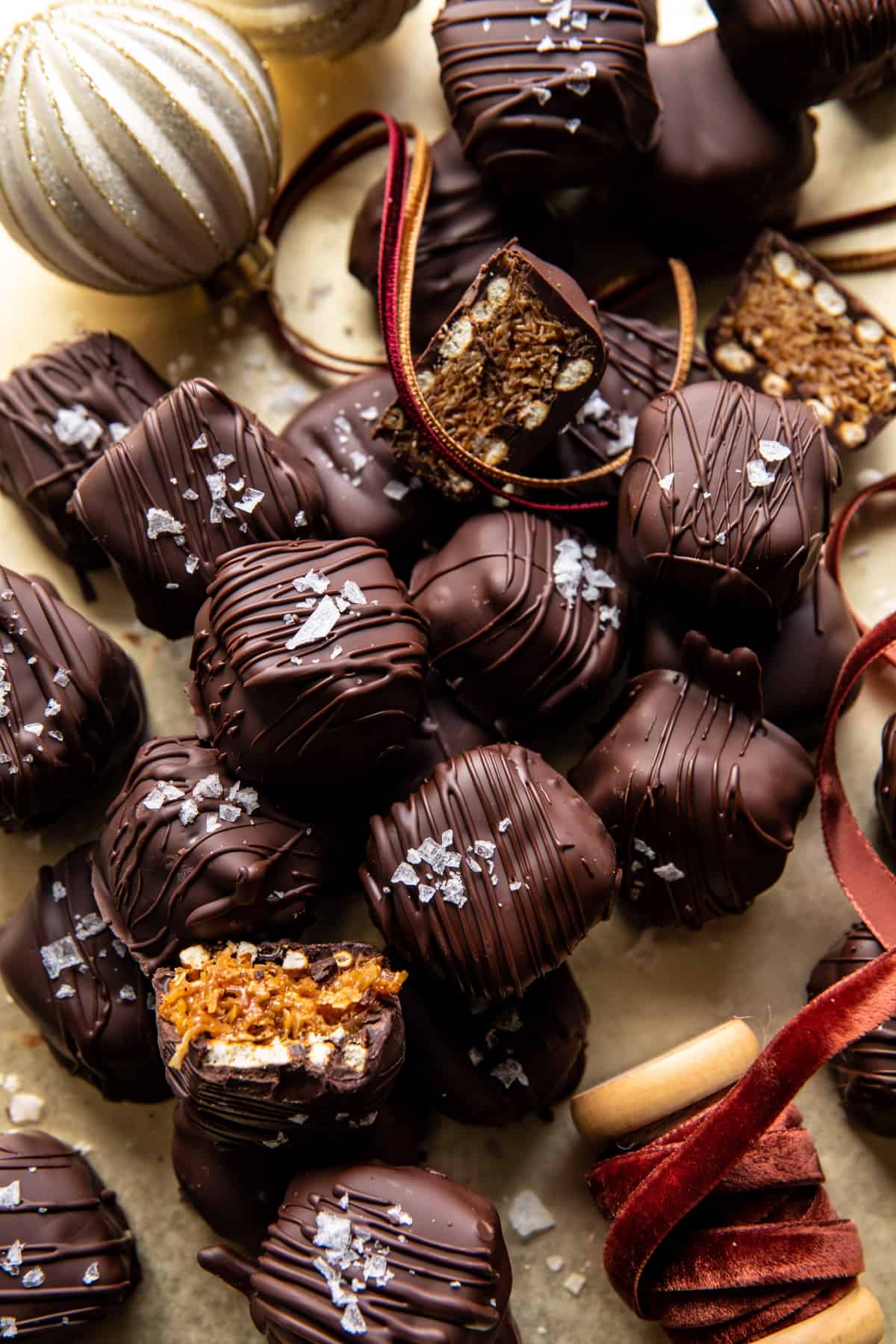 Samoas Pretzel Presents | halfbakedharvest.com