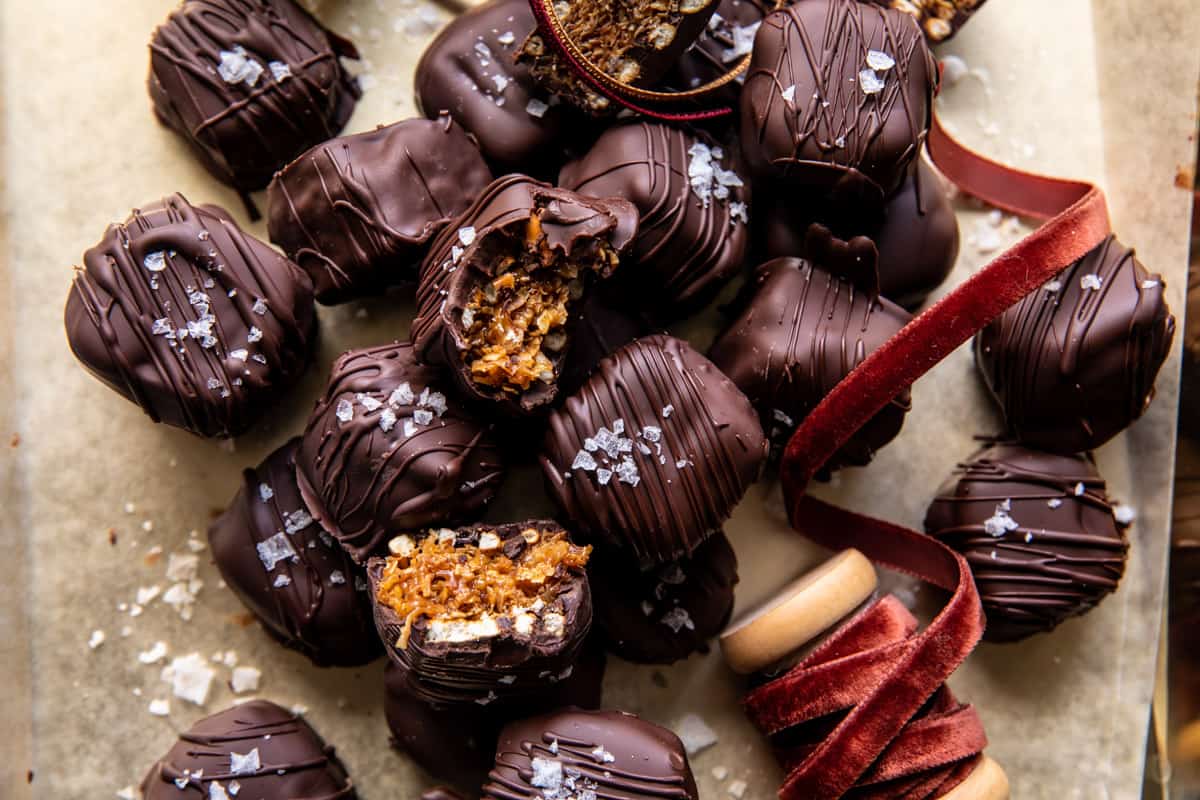 Samoas Pretzel Presents | halfbakedharvest.com