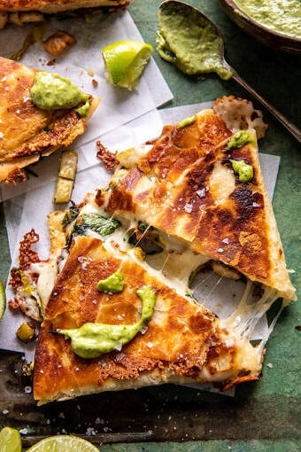 Folded Crispy Cuban Chicken Wraps | halfbakedharvest.com