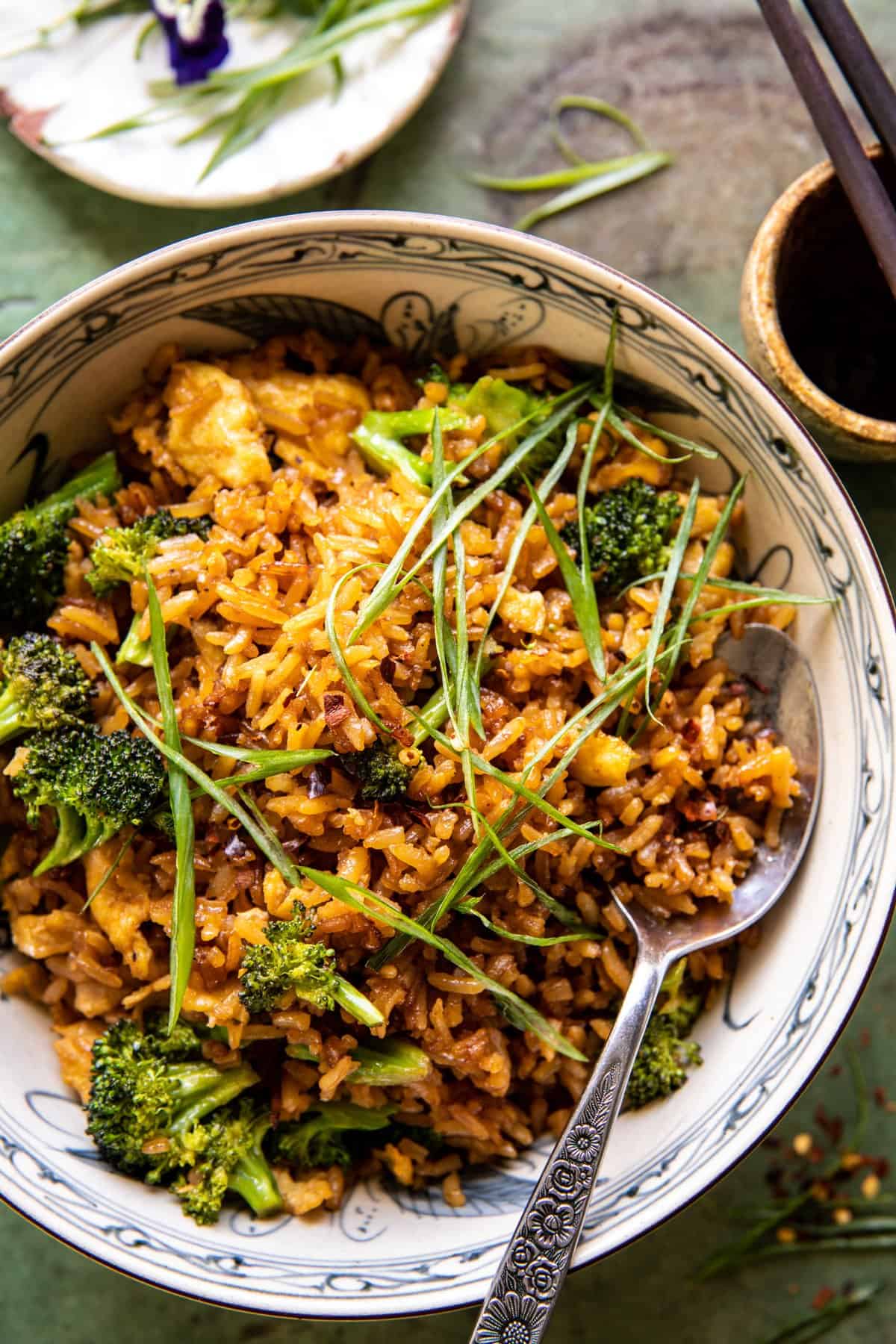 15 Minute Soy Sauce Butter Fried Rice | halfbakedharvest.com