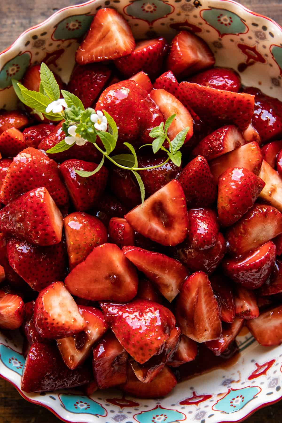 Strawberry Bourbon Crisp | halfbakedharvest.com