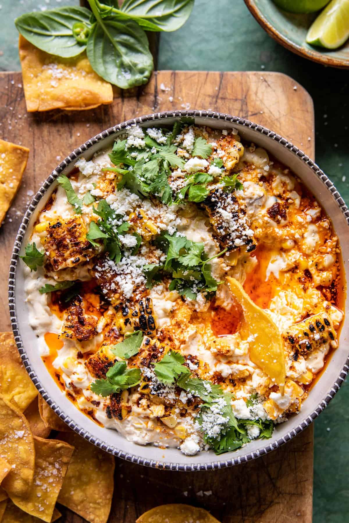 Mexican Street Corn Dip | halfbakedharvest.com