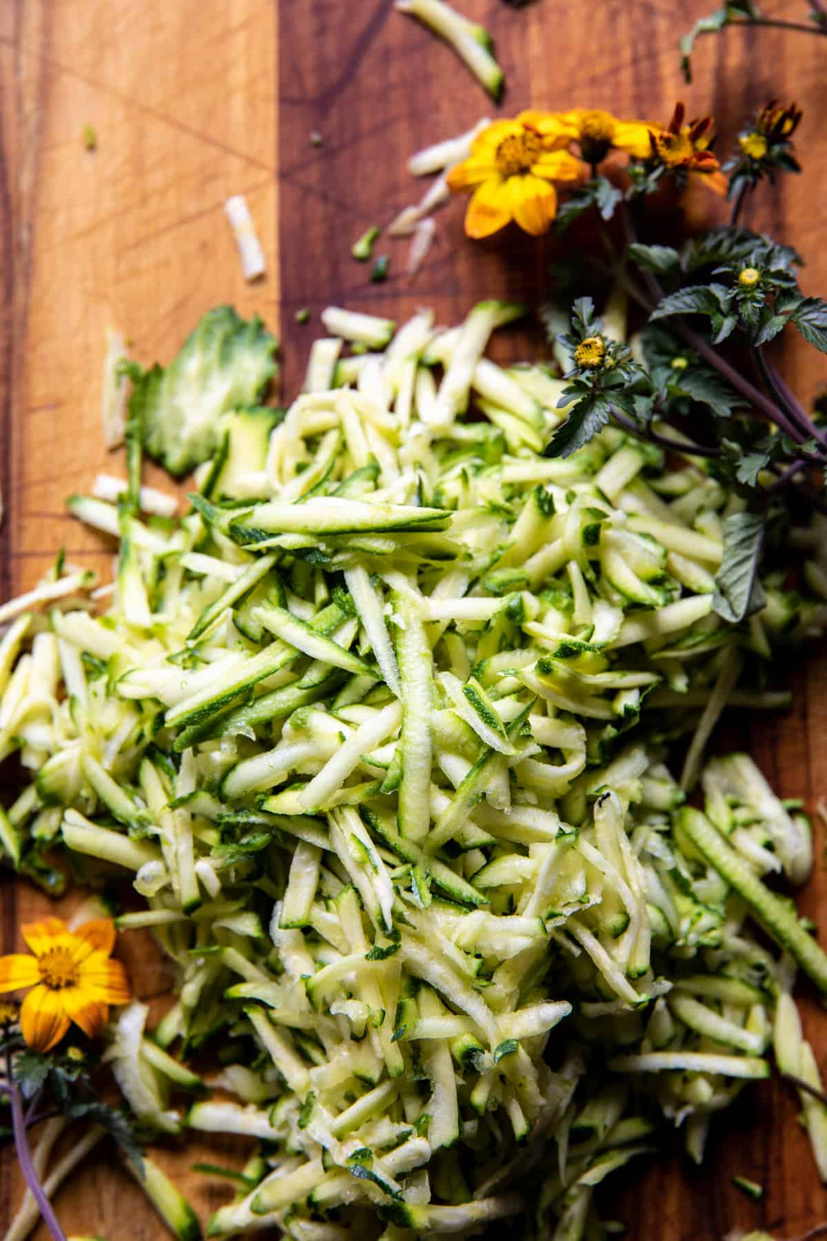 Chocolate Chip Zucchini Banana Muffins with Cinnamon Honey Butter | halfbakedharvest.com