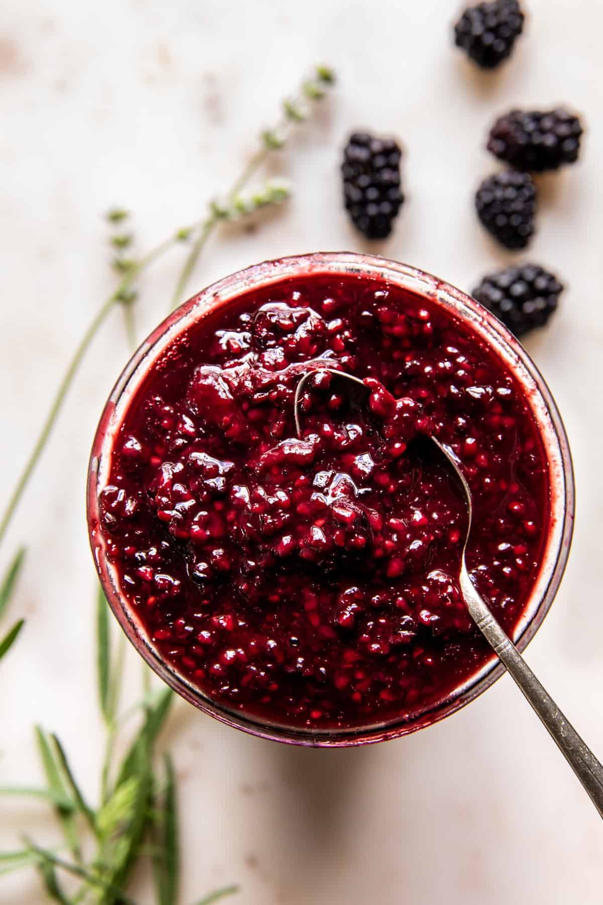 6 Ingredient Frozen Blackberry Yogurt Bark | halfbakedharvest.com