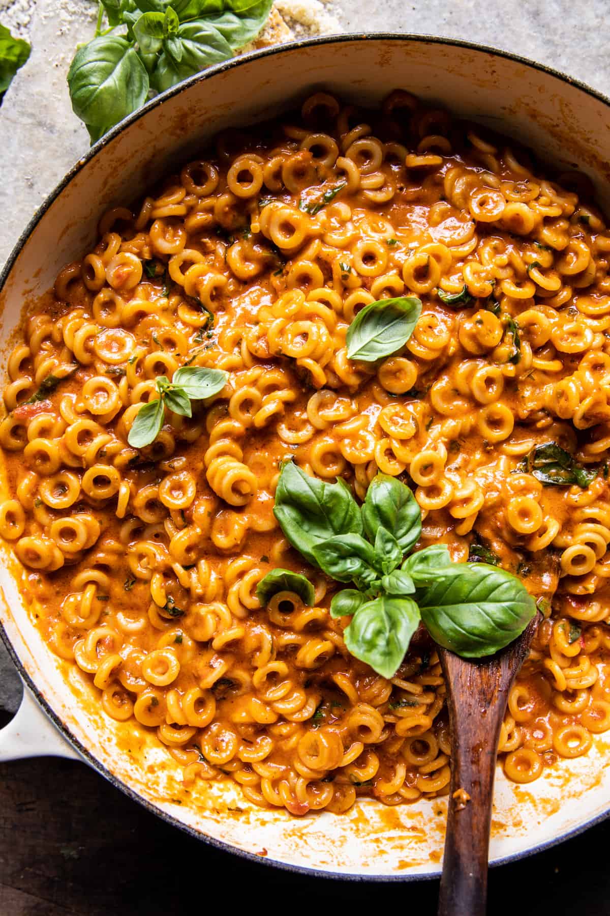 Super Easy Homemade Cheesy Spaghetti O’s | halfbakedharvest.com