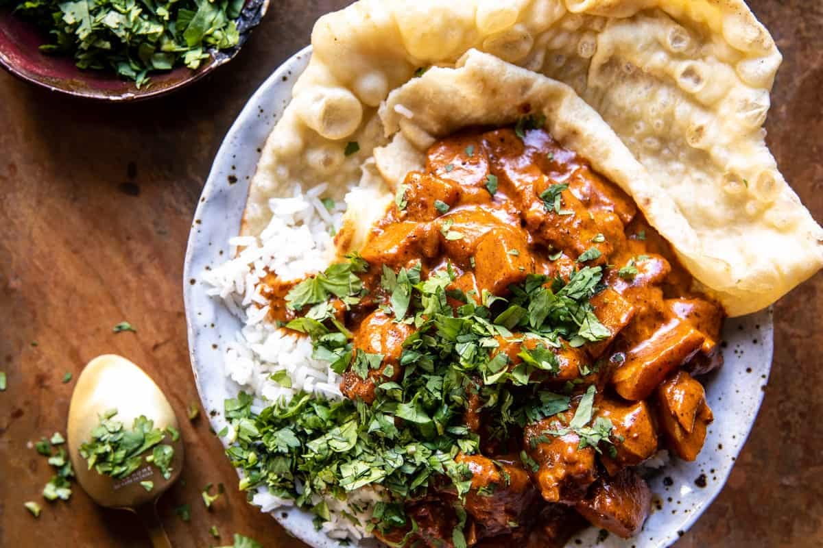 Creamy Butternut Squash Butter Chicken | halfbakedharvest.com