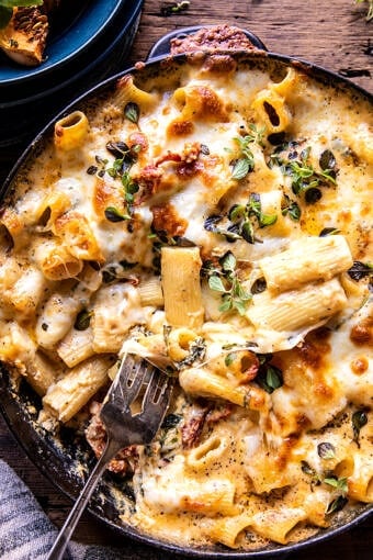 Baked 4 Cheese Butternut Squash Rigatoni | halfbakedharvest.com