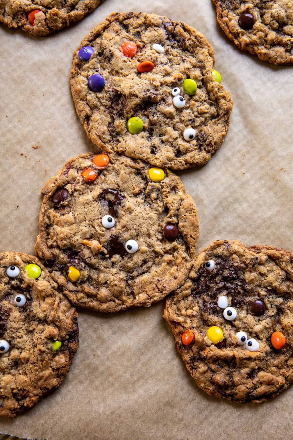 Halloween Monster Mash Cookies | halfbakedharvest.com
