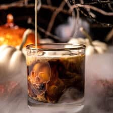 Jack Skellington's Haunted White Russian | halfbakedharvest.com