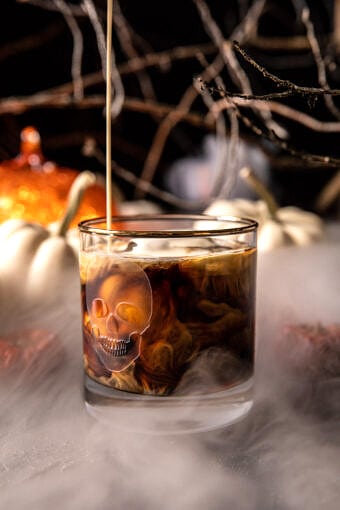 Jack Skellington's Haunted White Russian | halfbakedharvest.com