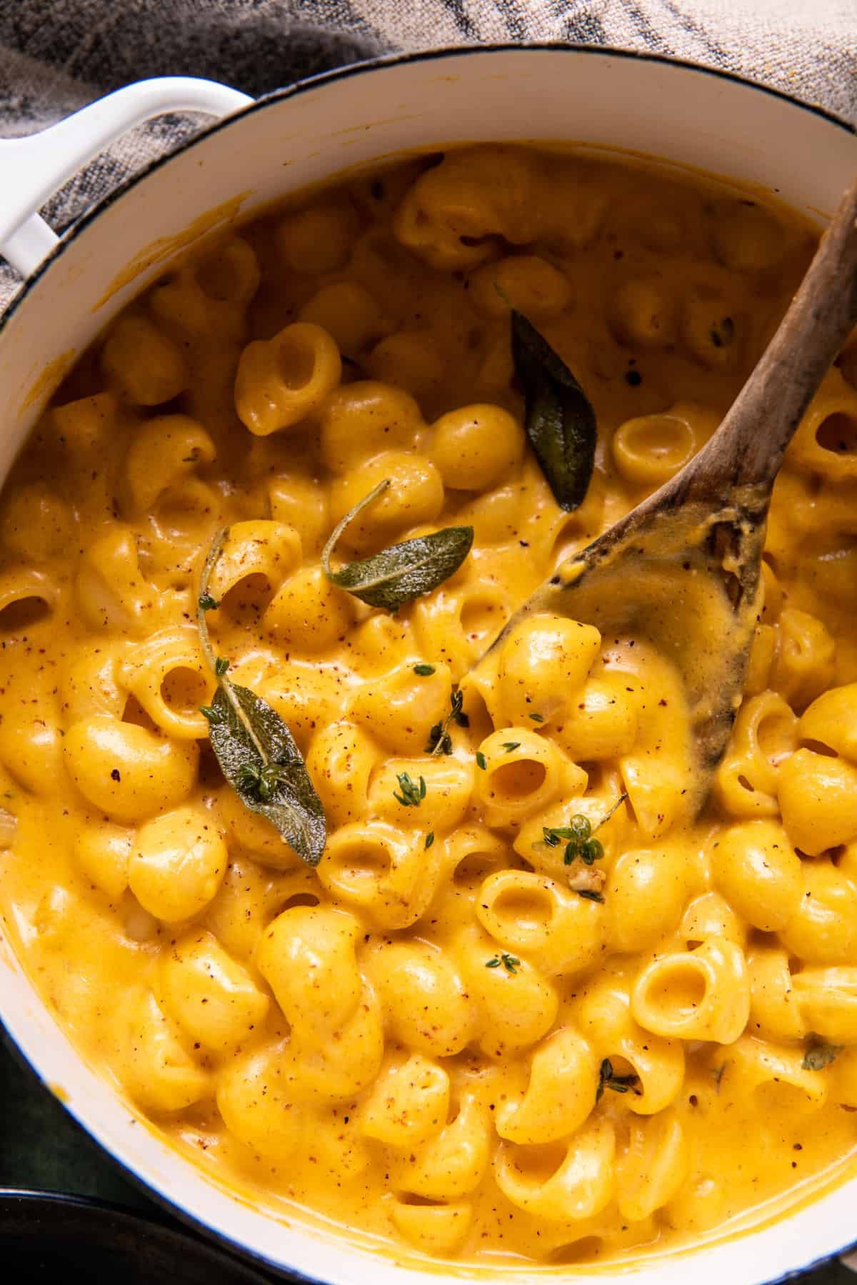 One Pot Stove-Top Pumpkin Mac and Cheese | halfbakedharvest.com