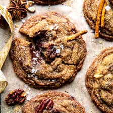 Chewy Brown Butter Pretzel Pecan Cookies | halfbakedharvest.com