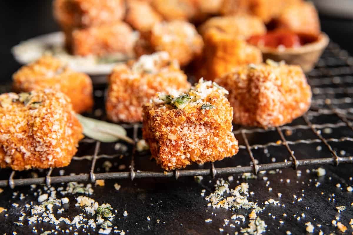 Crispy Cheesy Sweet Potato Bites | halfbakedharvest.com