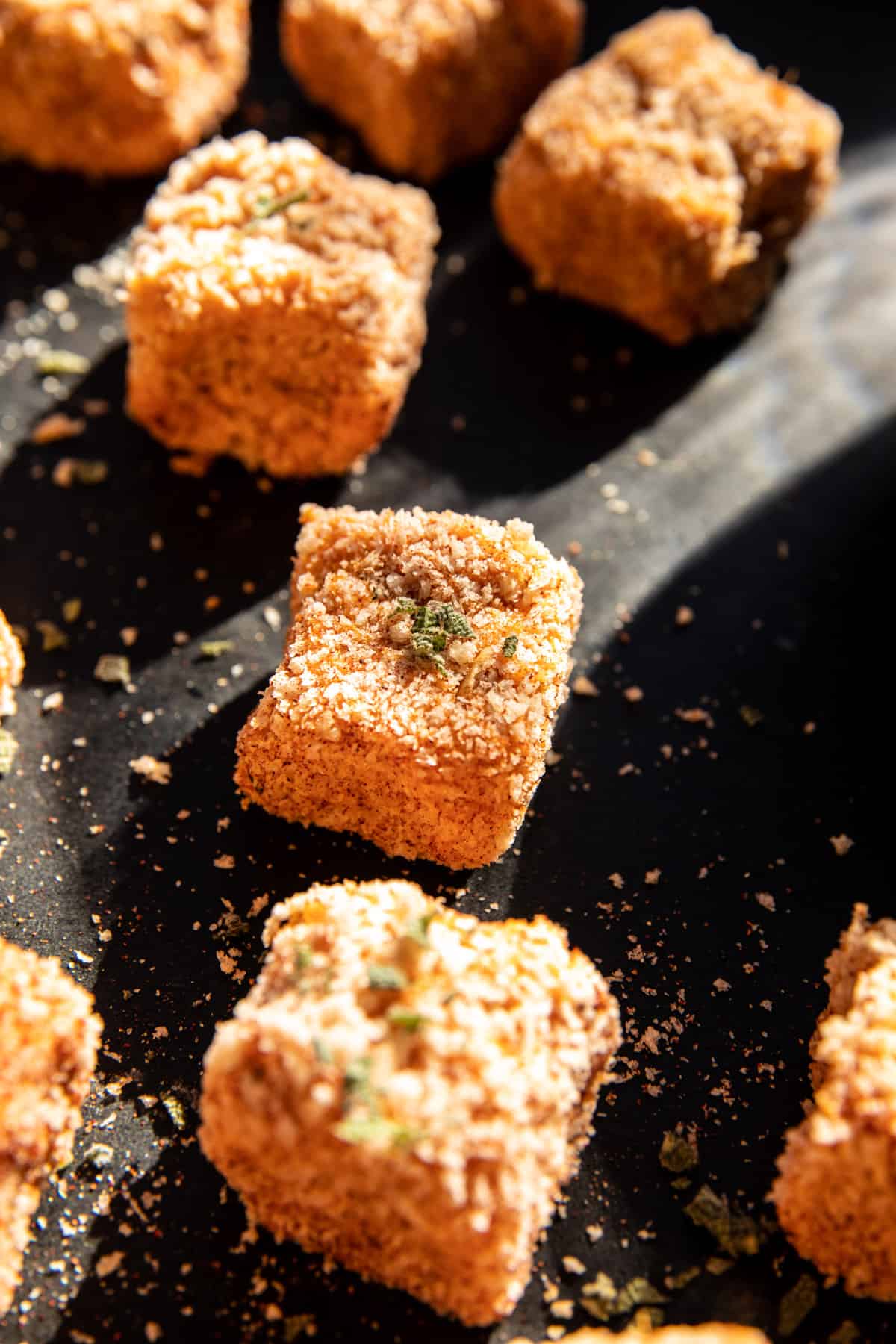 Crispy Cheesy Sweet Potato Bites | halfbakedharvest.com