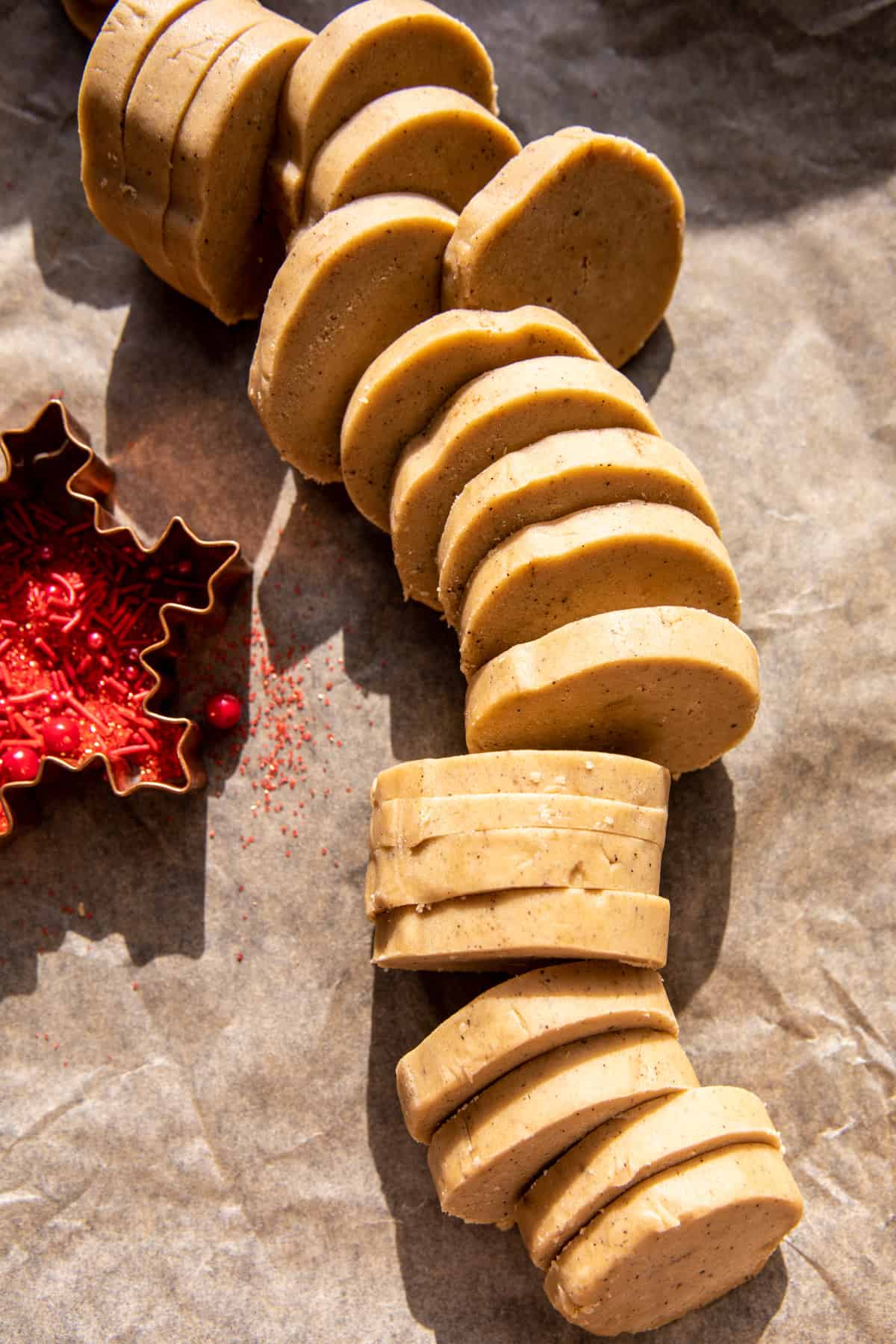 Easy Slice 'n' Bake Vanilla Bean Sugar Cookies | halfbakedharvest.com
