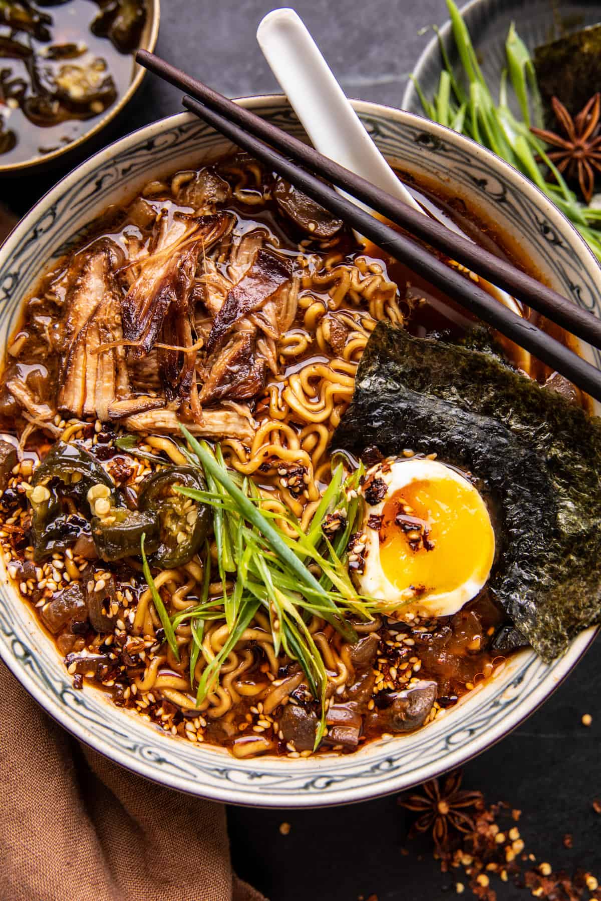 Crockpot Crispy Pork Ramen | halfbakedharvest.com