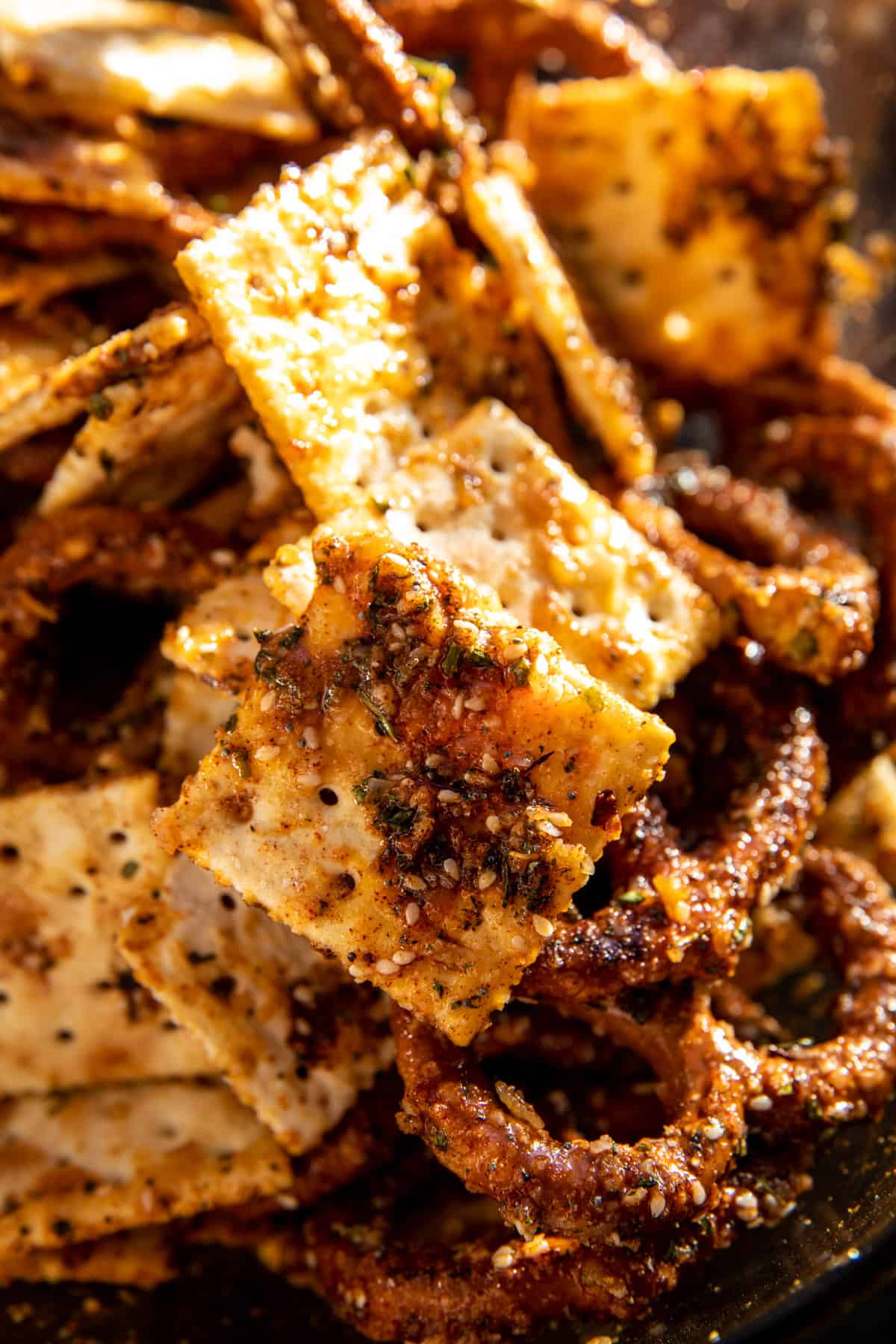 Everything Ranch Crackers and Pretzels | halfbakedharvest.com