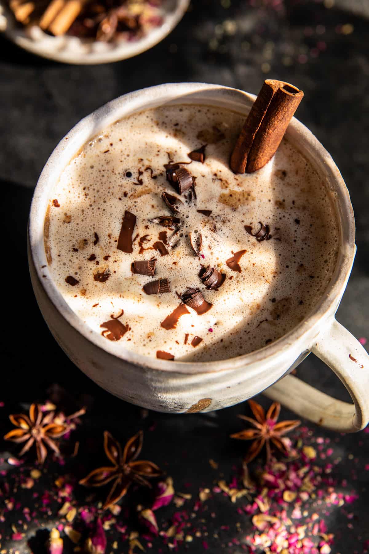 Vanilla Chai Hot Chocolate | halfbakedharvest.com