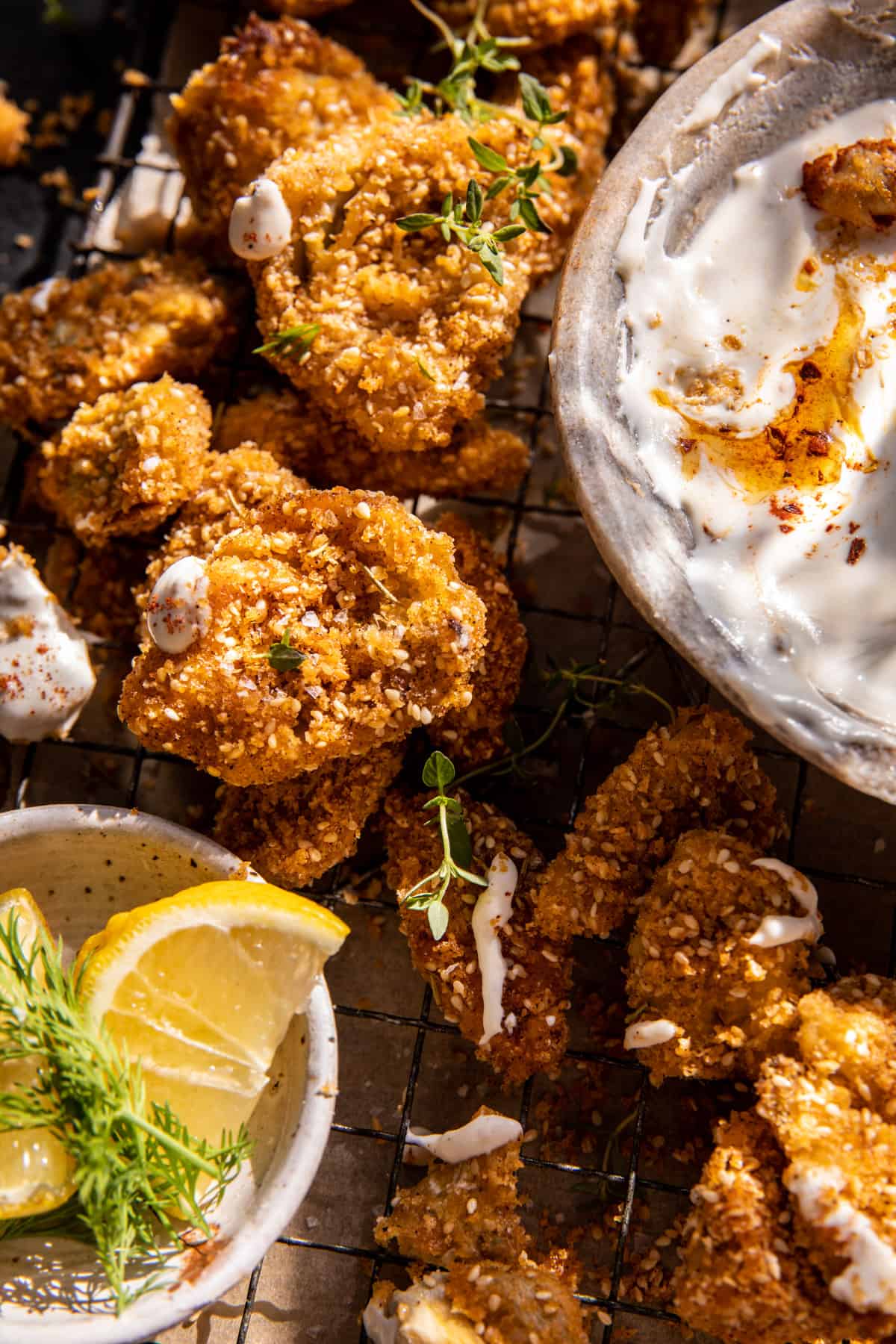 Baked Artichokes with Honey Whipped Feta | halfbakedharvest.com 