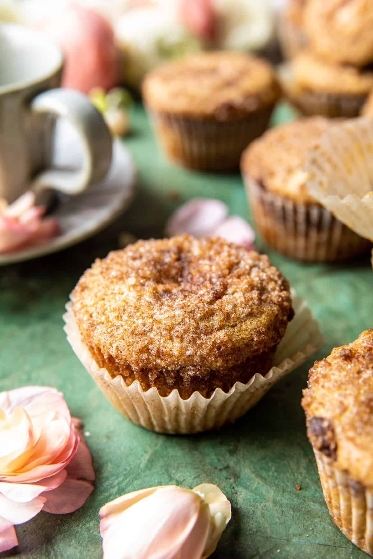 Cream Cheese Swirled Cinnamon Carrot Cake Muffins | halfbakedharvest.com