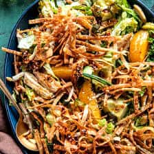 Sesame Ginger Orange Chicken Salad | halfbakedharvest.com