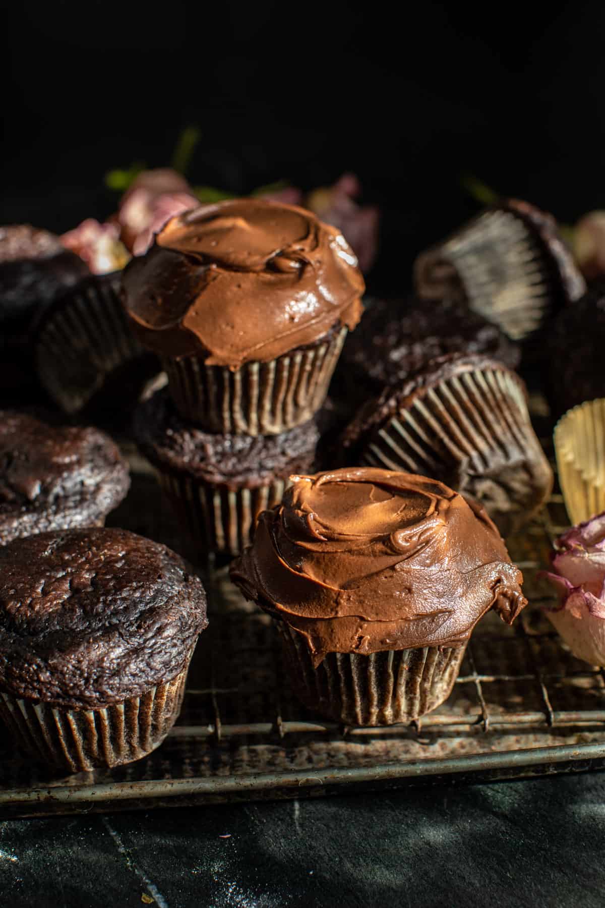 Simple Chocolate Celebration Cupcakes | halfbakedharvest.com
