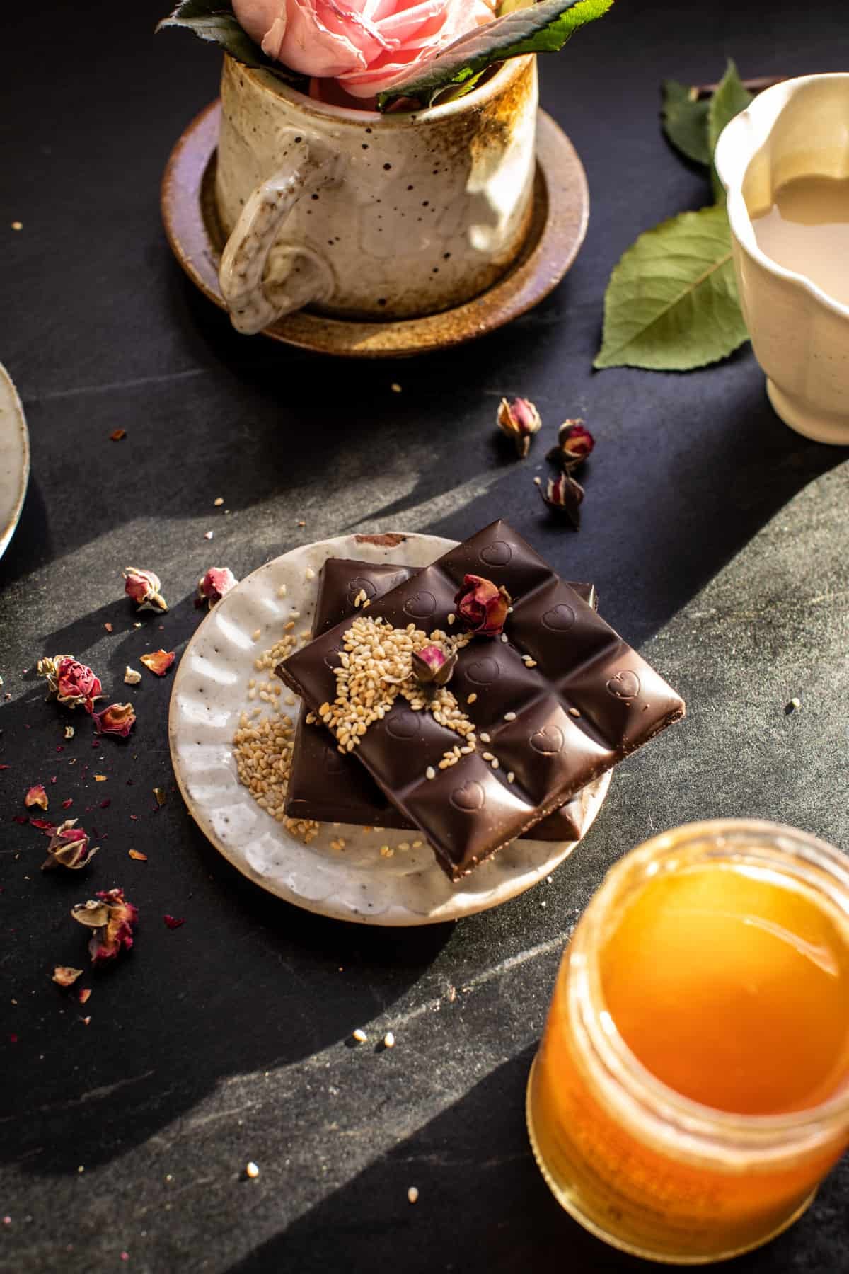 Tahini Hot Chocolate | halfbakedharvest.com