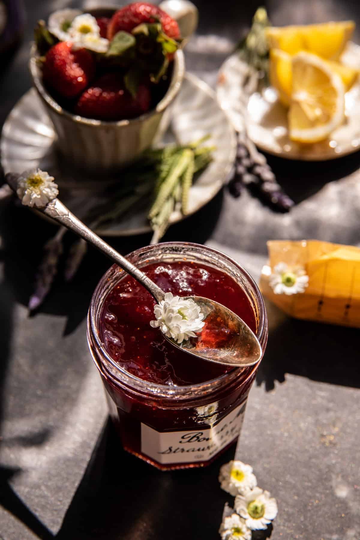 Baked Strawberry Cream Cheese Stuffed French Toast | halfbakedharvest.com 