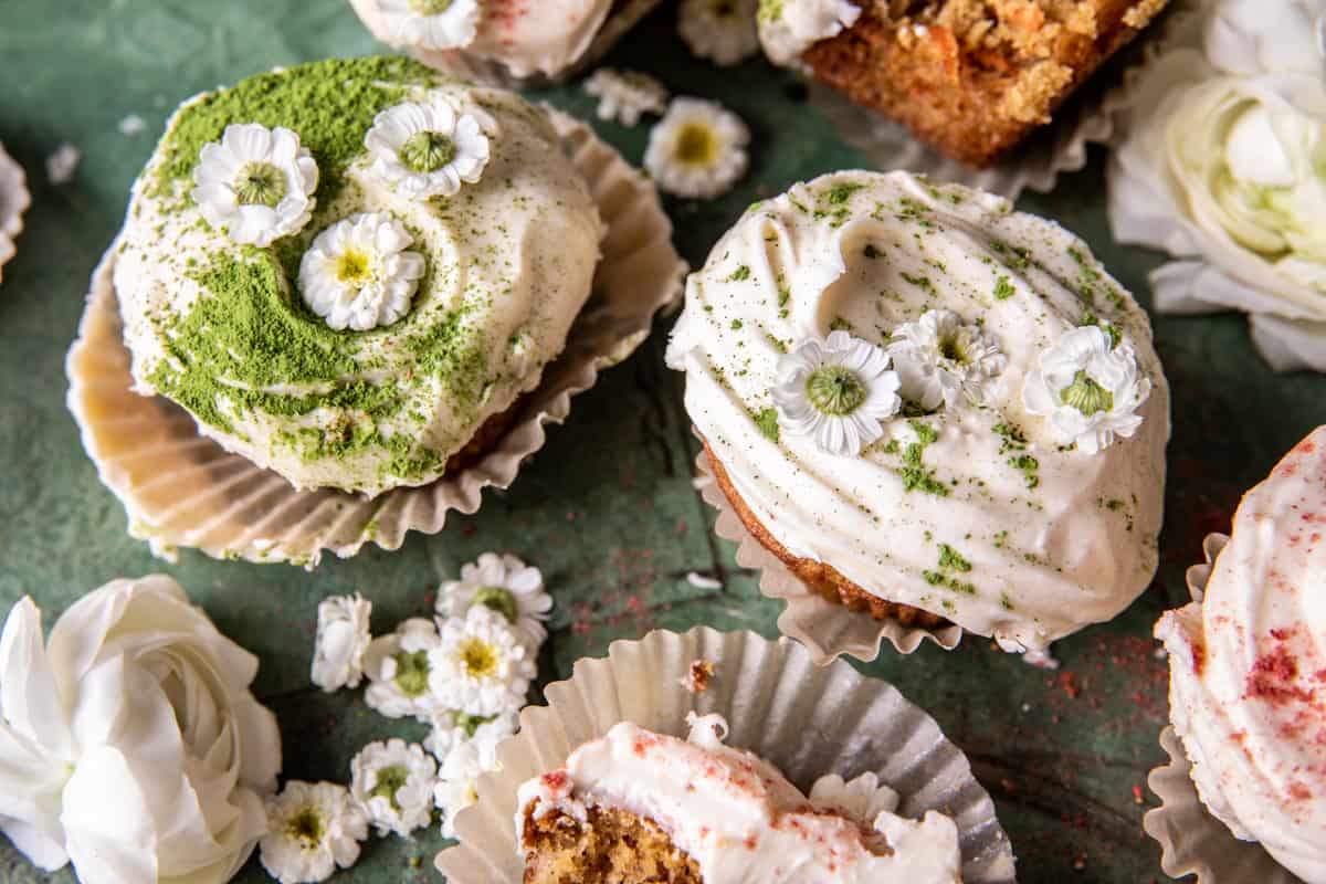 Carrot Cake Cupcakes | halfbakedharvest.com