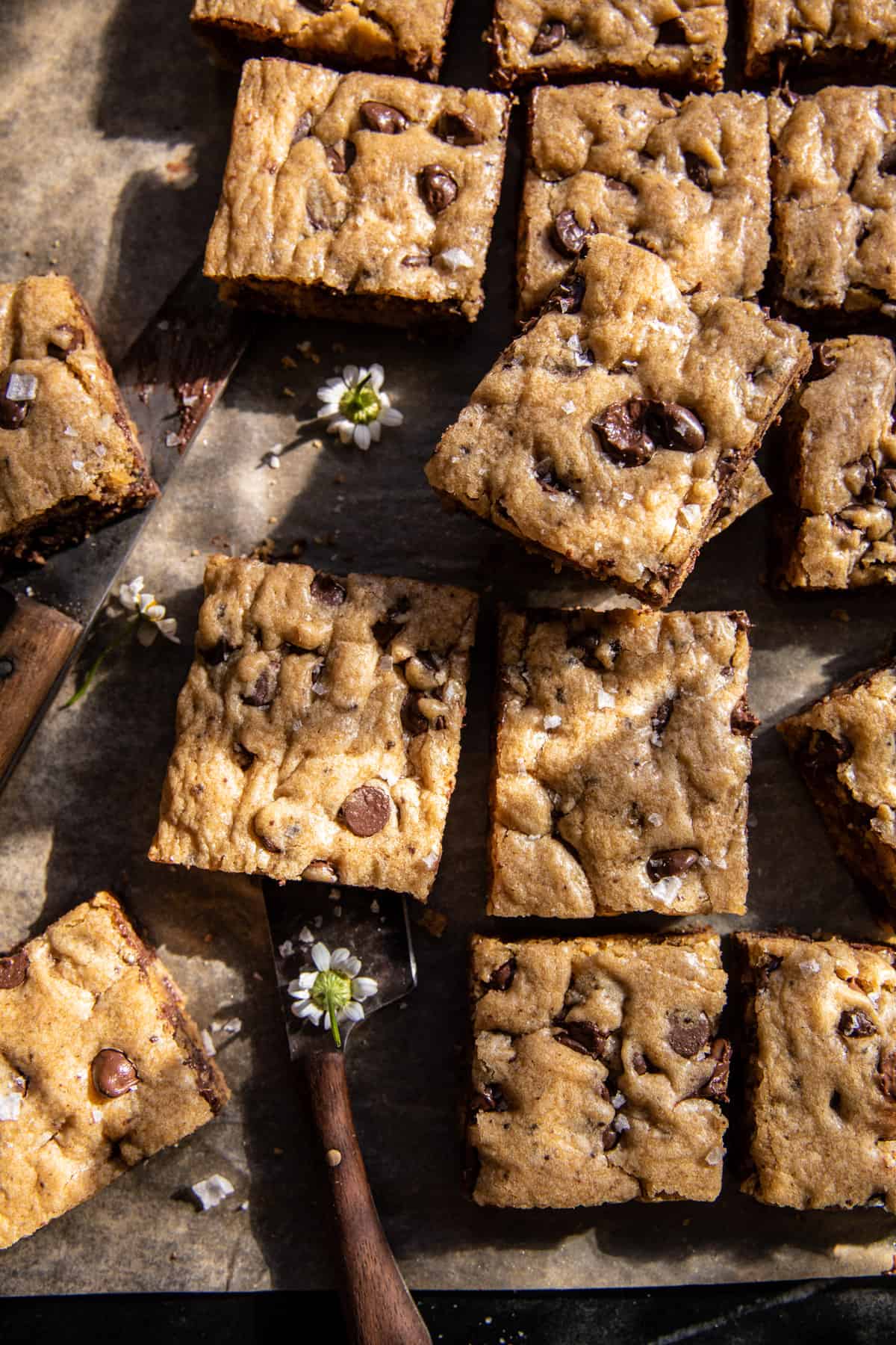 Coffee Chocolate Chip Blondies | halfbakedharvest.com